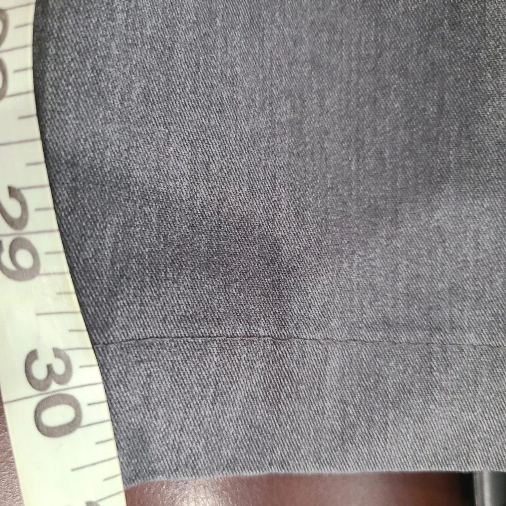 Croft & Barrow Mens 40x31 Grey Easy Care Classic Fit Flat Front Chino Pants